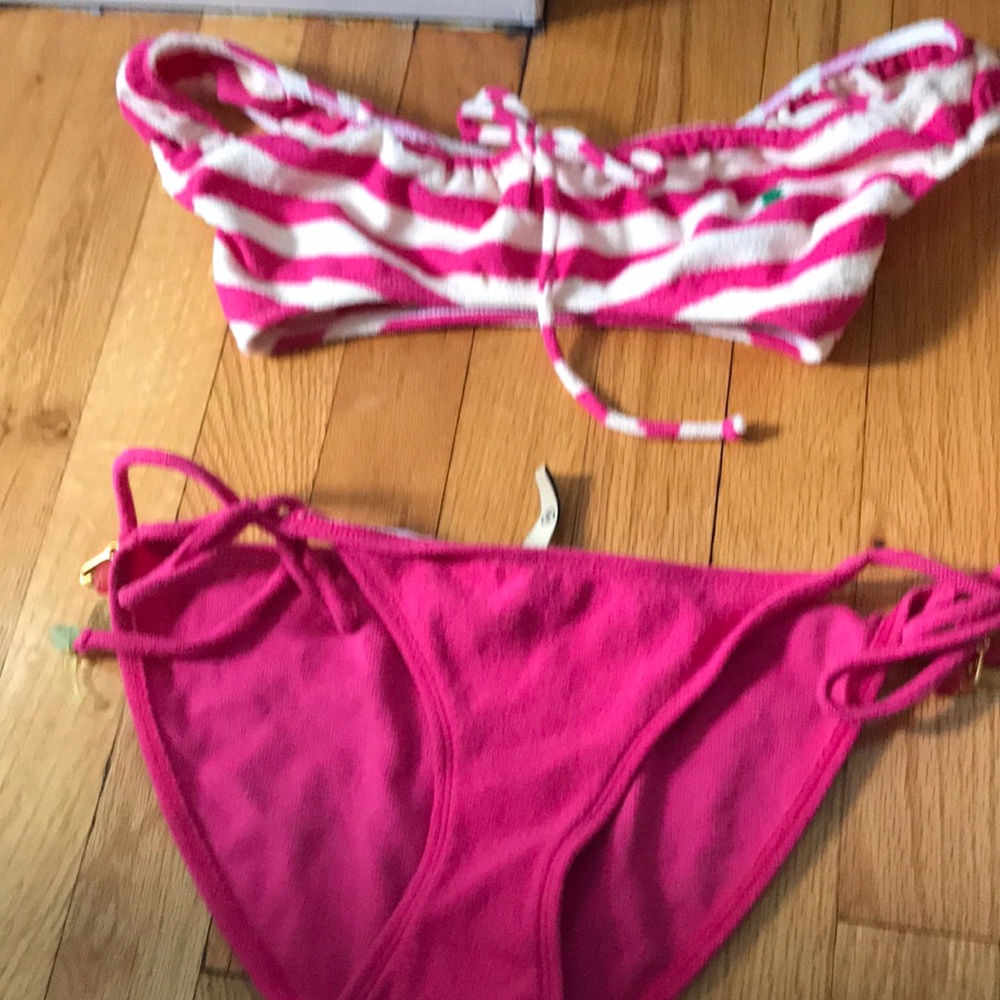 Pink swimsuit